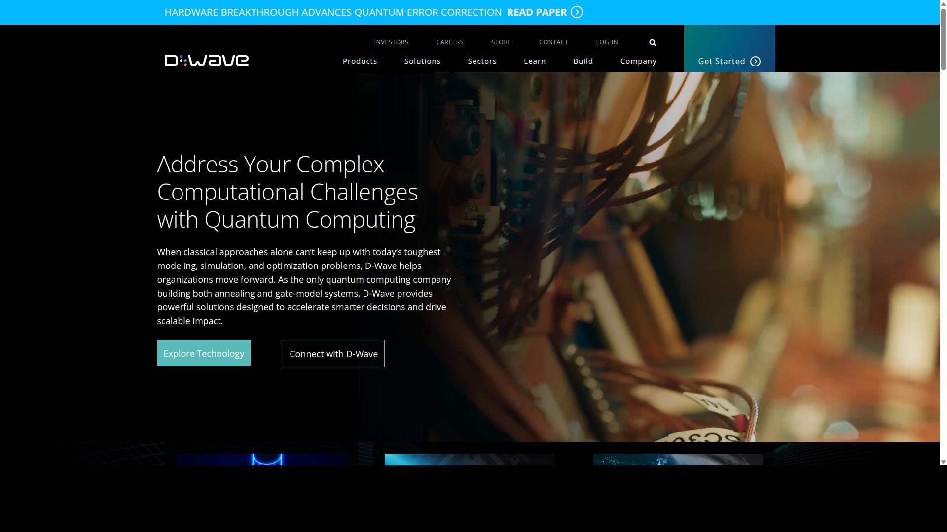 D-Wave Quantum website